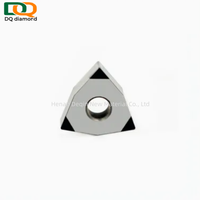 Plaquettes en diamant polycristallin rectifiées avec précision pour le tournage, le fraisage et le traitement des métaux non ferreux sur tour CNC