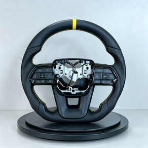 Volante de Cuero Completo para <span class=keywords><strong>Toyota</strong></span> Land Cruiser LC200/LC300/Prado 120/150/200/LC79/LC70/LC76/FJ70/FJ79 - Product Image 1