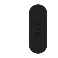 Tapis de yoga ovale en PU 4,5 mm 183 cm, sans MOQ, en caoutchouc naturel amélioré, imprimé sur mesure, antidérapant, écologique, avec sangle de transport, utilisation universelle