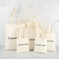 Tas Belanja Tote Kanvas Katun Ramah Lingkungan Pasokan Pabrik, Tas Tote Kosong Sublimasi Logo Cetak Kustom untuk Promosi