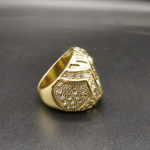 Anillo de Campeonato de Peso Pesado de <span class=keywords><strong>Mike</strong></span> Tyson del Equipo Sidan 1990, Joyería Deportiva Masculina con Nombre y Número Personalizados - Product Image 2