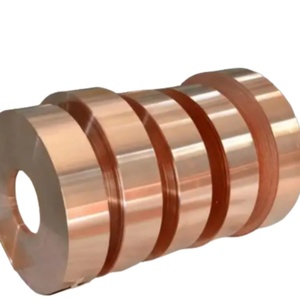 Tira de Cobre OF-Cu DIN 99.9% Libre de Oxígeno, Espesor de 0.035mm~2.5mm - Product Image 1