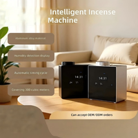 Diffuseur d'aromathérapie intelligent en métal pour la maison, pulvérisateur automatique d'huiles essentielles pures, diffuseur de parfum pour système HVAC