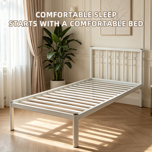 Base letto regolabile moderna in ferro rinforzato con <span class=keywords><strong>doghe</strong></span>, <span class=keywords><strong>per</strong></span> dormitorio e alloggi, all'ingrosso - Product Image 6