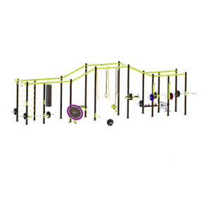 ทีมงานเชิงพาณิชย์ใช้อุปกรณ์ครอสฟิต เช่น แร็คและริกครอสฟิต - Product Image 1