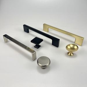 Kosin Zinc Alloy Furniture Bedroom Drawer Modern Brushed <strong>Gold</strong> Black <strong>Knobs</strong> Kitchen Cabinet <strong>Door</strong> Pulls Handles for Furniture - Product Image 6