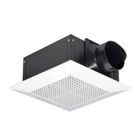 Ventilateur de ventilation connecté au conduit de 10 pouces, ventilateur d'extraction de plafond efficace, extracteur d'air