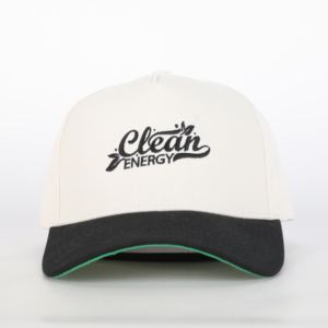 Vente en gros de chapeau structuré en coton à 5 panneaux casquette de baseball design de broderie de rue sportive arcs à bord incurvé image de point chapeau à la mode - Product Image 2