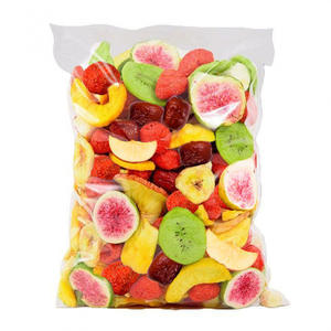 Mezcla de Frutas <span class=keywords><strong>Deshidratadas</strong></span> Horneadas: Piña, Kiwi, Melocotón, Fresa. Bolsa de Snacks Dulces. Muestras Gratis. Fábrica OEM. Se Aceptan Marcas Privadas. - Product Image 2