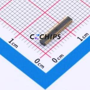 HC-PBB40C-50DP-0.4V-02 Board-to-Board & Backplane Connector SMD,P=0.4mm Connector 50P 0.4mm Slot Butt Joint Vertical Mount - Product Image 2