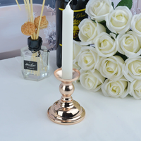SPR Factory Vente en gros Bougeoirs de mariage modernes en fer pour présentoir de bar et vitrine, personnalisables en couleurs, livraison rapide
