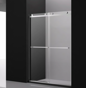 Vente directe d'usine de <span class=keywords><strong>douche</strong></span> d'angle en verre trempé avec cadre, design moderne et simple - Product Image 6