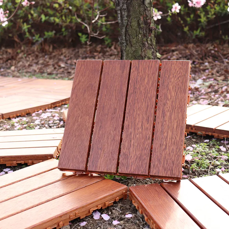 Decking in legno merbau pavimento solido, Decking per esterni Decking in legno Merbau