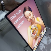 Dropshipping Led Slim A3 Poster Insert Light Box Led Backlit Aluminium Frame Menu Board