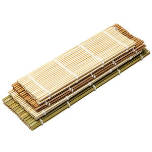 Vente en gros de tapis à <span class=keywords><strong>sushi</strong></span> en bambou tapis à roulettes en bambou pour <span class=keywords><strong>sushi</strong></span> fabricant 9.5 pouces carré pour débutant kit de <span class=keywords><strong>sushi</strong></span> - Product Image 1