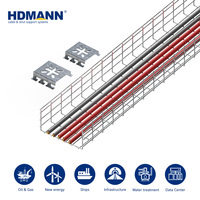 Caisse de câbles en fil d'acier HDG certifiée DNV Hdmann pour le routage des câbles électriques sur la plateforme offshore