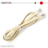 RJ11 6p4c code couleur du câble téléphonique fabriqué en chine