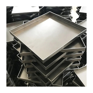 Piezas de hardware estampadas de acero y latón cortadas con láser Industrial, fabricación de chapa de Zinc, pintura de recubrimiento en polvo de pulido doblado - Product Image 3