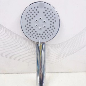 Pommeau de douche rond 5009 plaqué anti-corrosion, massant, effet pluie, portable - Product Image 2