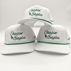 Gorras de Golf Personalizadas Impermeables con Bordado a Mano Dobby Dot, Gorras Ajustables de 5 Paneles con Cierre a Presión para Adultos - Product Image 6