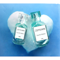 30ml 50ml Bouteille de parfum de luxe en verre transparent de haute qualité, vide, carré et clair en forme de pierre avec couvercle rectangulaire transparent en ABS