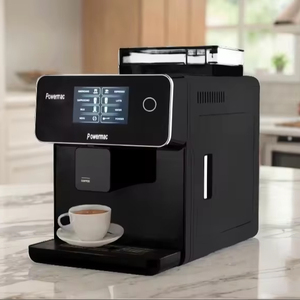 Modern <b>Fully</b>-<b>Automatic</b> Stainless Steel Espresso <b>Coffee</b> <b>Machine</b> for Home Use Smart with Touch Screen Display for Hotels - Product Image 1