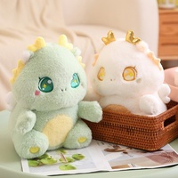 Peluche Dragon, jouet en peluche, poupée unisexe en polyester, mascotte, cadeau d'anniversaire