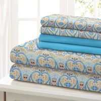 Ensemble de literie en polyester 100% à imprimé floral, ensemble de housse de couette, ensemble de literie en stock