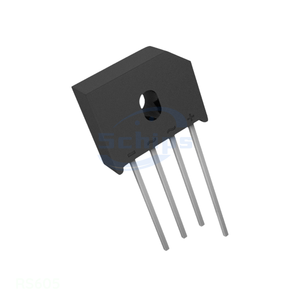 BRIDGE RECT 1PHASE 600V 6A RS-6 4-SIP, RS-6 Ic Electronic Component Chip Integrated Circuit RS605 Diodes In Stock - Product Image 1