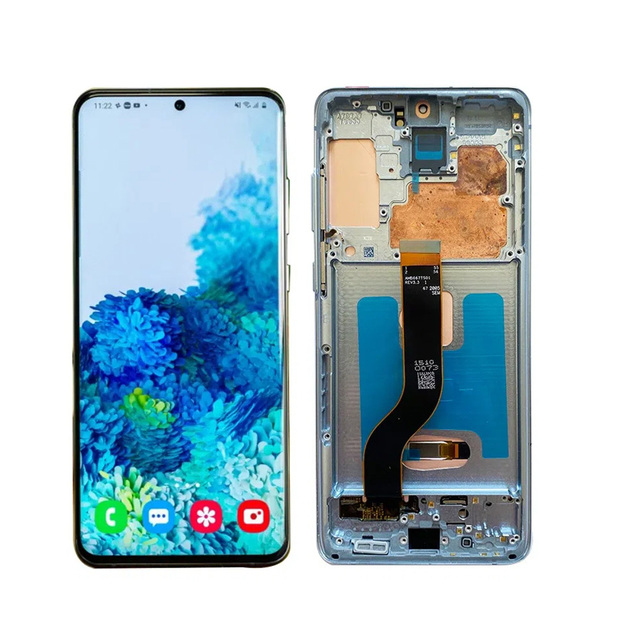 Mobile Phone LCDs for Samsung Galaxy S20 5G LCD Display Screen SM-G981B/G981F/G981U/G981W/G981N Touch Digitizer Assembly Screens