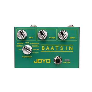 Joyo R-11 일렉트릭 기타 BATSIN 8 IN 1 OD/DS 효과 페달 효과 보드 이펙터
