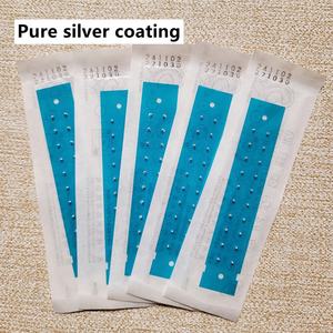 Kustom 24K pita medis emas murni/perak antialergi untuk biji telinga tekanan aurikular stimulasi titik akupuntur - Product Image 4