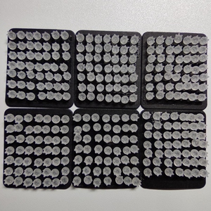 พลอยควอตซ์สีขาวธรรมชาติรูปดอกไม้ขนาด 4 มม. แบบเรียบหลายขนาด F33 สำหรับเป็นของขวัญในวันหยุด - Product Image 5
