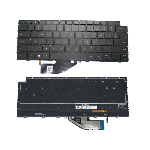 XPS 13 7390 2 in 1 US Keyboard Backlight New for Dell Laptop