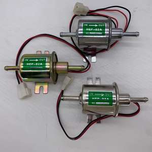 Pompa bahan bakar elektrik Universal HEP-02A 12V 24V pompa bahan bakar Diesel Gas bensin pabrikan langsung - Product Image 6