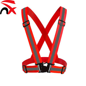 Gilet réfléchissant très vendu pour la course à pied, équipement de sécurité haute visibilité avec sangles réglables pour le cyclisme nocturne, la randonnée et la marche - Product Image 2