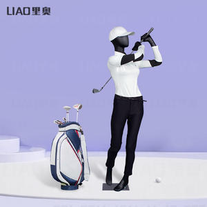 Buste manichino usato Golf sport manichino negozio di <span class=keywords><strong>abbigliamento</strong></span> <span class=keywords><strong>maschile</strong></span> femminile nero grigio USA e europa vestito - Product Image 4