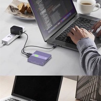 Carcasa RAID NVMe de Aluminio OEM de 4 Bahías, Thunderbolt 4 40Gbps, Refrigeración por Turbina, Compatibilidad con Mac/Win, Soporte Individual para RAID