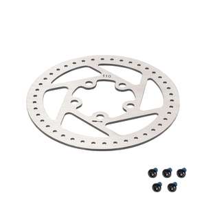 Scooter Brake Disc 110mm 5 Holes For Xiaomi M365 <b>Electric</b> Scooter Brake Disc <b>Pad</b> 5 Holes 110mm Rear Wheel Disc Brake - Product Image 1