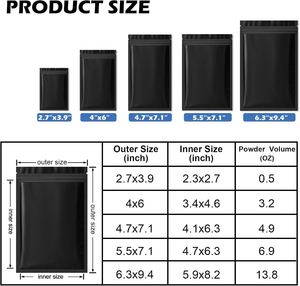 Customizable Matte Black Flat Bottom Food <b>Storage</b> <b>Bag</b> PET Grade <b>Plastic</b> Stand Pouch for Sugar Potato Chips Pet Food - Product Image 2