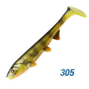 Leurre souple en PVC OEM <span class=keywords><strong>pour</strong></span> la pêche au brochet, <span class=keywords><strong>peinture</strong></span> de couleur 3D, couleurs d'impression 3D, shad swimbait - Product Image 6