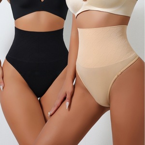 Braguitas Moldeadoras de Cintura Alta con Control de Abdomen, Lencería Sexy con Efecto Levanta Glúteos, Tanga Moldeadora para Mujer - Product Image 1