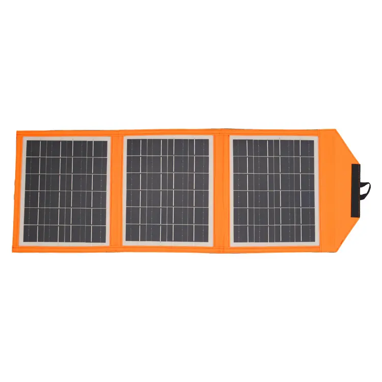 Wholesale Mono Crystalline 15W Foldable Solar Panel Best Portable Flexible Solar Panels Charger Supplier For Cell Phone Watch