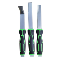 Ensemble de grattoirs et ciseaux droits en acier SUP11, 3 pièces, personnalisés OEM par l'usine Qixin
