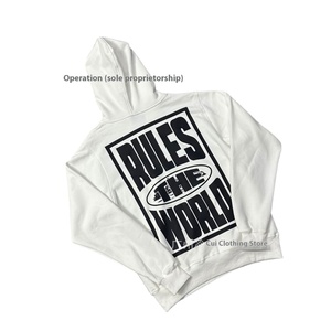 Sweat à capuche décontracté respirant, vente en gros transfrontalière pour la vente au détail, hiver, streetwear, hip-hop, skateboard, sport - Product Image 5