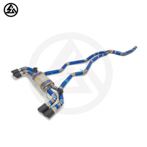 Échappement en alliage de titane CSZ fonctionnant 24h/24 et 7j/7 pour BMW G42 <span class=keywords><strong>M240i</strong></span> B58 3.0T Performance Valvetronic avec embouts d'échappement - Product Image 5