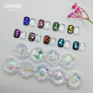 Nuevas llegadas: Polvo de escamas camaleónicas para uñas, 9 colores, purpurina opalina para uñas, suministro en stock - Product Image 4