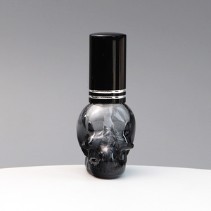 Online Customized <strong>Skull</strong> <strong>Glass</strong> 8ml Mini Refill Spray Unique Perfume <strong>Bottles</strong> in Stock - Product Image 3