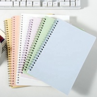 Einzigartiges, mit Ruled Lined Blank Diary Journal Cover mit Logo Custom ized Spiral Coil Double Ring Notebook Notepad