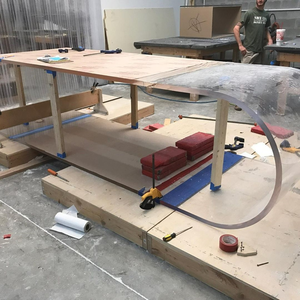 Pecera acrílica cilíndrica moderna personalizada, acuario interior ecológico con bombas de aire para cada acuarista - Product Image 6